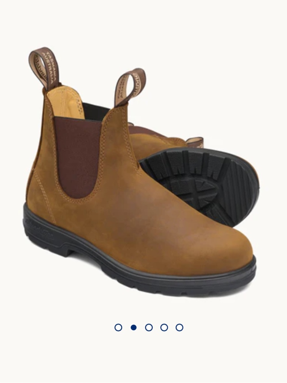 Blundstone Saddle Brown Leather Chelsea Boots - women’s classic #562